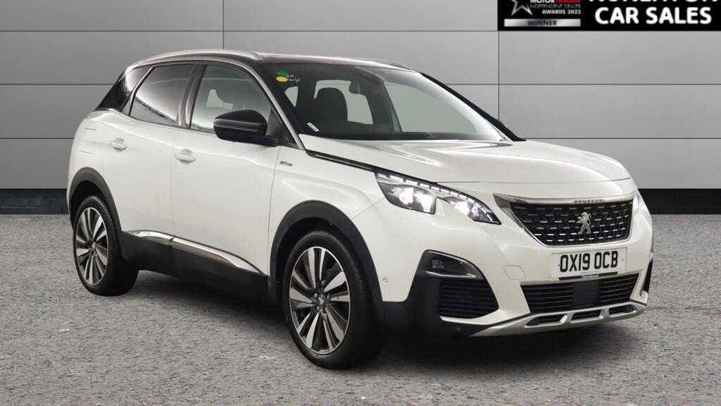 USED 2019 19 PEUGEOT 3008 1.2 PureTech GT Line SUV 5dr Petrol Manual Euro 6 (s/s) (130 ps) 