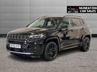 USED 2022 22 JEEP COMPASS 1.3 GSE T4 11.4kWh S SUV 5dr Petrol Plug-in Hybrid Auto 4xe Euro 6 (s/s) (240 ps) HEATED FRONT SEATS