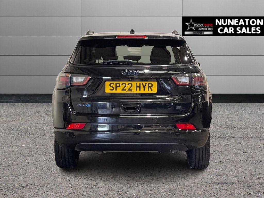 USED 2022 22 JEEP COMPASS 1.3 GSE T4 11.4kWh S SUV 5dr Petrol Plug-in Hybrid Auto 4xe Euro 6 (s/s) (240 ps) HEATED FRONT SEATS