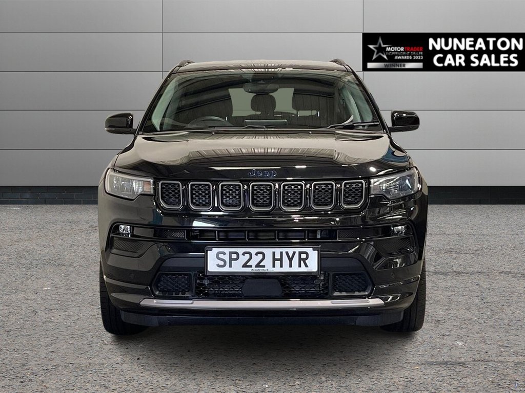 USED 2022 22 JEEP COMPASS 1.3 GSE T4 11.4kWh S SUV 5dr Petrol Plug-in Hybrid Auto 4xe Euro 6 (s/s) (240 ps) HEATED FRONT SEATS