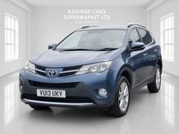 USED 2013 13 TOYOTA RAV4 2.2 D-CAT Invincible SUV 5dr Diesel Auto 4WD Euro 5 (150 ps) Auto_Low Miles_Full Leather_2L_4WD