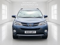 USED 2013 13 TOYOTA RAV4 2.2 D-CAT Invincible SUV 5dr Diesel Auto 4WD Euro 5 (150 ps) Auto_Low Miles_Full Leather_2L_4WD