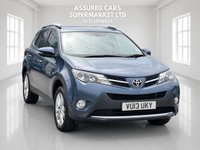 USED 2013 13 TOYOTA RAV4 2.2 D-CAT Invincible SUV 5dr Diesel Auto 4WD Euro 5 (150 ps) Auto_Low Miles_Full Leather_2L_4WD