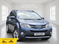 USED 2013 13 TOYOTA RAV4 2.2 D-CAT Invincible SUV 5dr Diesel Auto 4WD Euro 5 (150 ps) Auto_Low Miles_Full Leather_2L_4WD