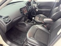 USED 2019 69 JEEP COMPASS 1.6L 5d  118 BHP 18'' ALLOY WHEELS , REAR PARKING SENSORS , REAR CAMERA , HEATED SEATS , HEATED STEERING WHEEL , SAT NAV , FULL SERVICE HISTORY - LATEST APRIL 2026