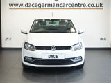 USED 2017 17 VOLKSWAGEN POLO 1.2 TSI BlueMotion Tech Match Edition Hatchback 5dr Petrol Manual Euro 6 (s/s) (90 ps) REALLY NICELY CARED FOR VOLKSWAGEN - COMES WITH A FULL SERVICE HISTORY + SAT NAV VIA MOBILE PHONE + APPLE CARPLAY/ANDROID AUTO + DAB DIGITAL RADIO + BLUETOOTH WITH MEDIA STREAMING + APPS CONTROL / MIRROR LINK + IN CAR ENTERTAINMENT WITH TOUCH SCREEN MEDIA DISPLAY + AIR CONDITIONING + MULTIFUNCTIONAL STEERING WHEEL + ECO STOP START SYSTEM + FRONT AND REAR PARKING SENSORS + AUTOMATIC WIPERS WITH RAIN SENSOR + ELECTRIC HEATED POWER FOLDING DOOR MIRRORS + ELECTRIC WINDOWS + 15 INCH ALLOY WHEELS....