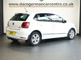 USED 2017 17 VOLKSWAGEN POLO 1.2 TSI BlueMotion Tech Match Edition Hatchback 5dr Petrol Manual Euro 6 (s/s) (90 ps) REALLY NICELY CARED FOR VOLKSWAGEN - COMES WITH A FULL SERVICE HISTORY + SAT NAV VIA MOBILE PHONE + APPLE CARPLAY/ANDROID AUTO + DAB DIGITAL RADIO + BLUETOOTH WITH MEDIA STREAMING + APPS CONTROL / MIRROR LINK + IN CAR ENTERTAINMENT WITH TOUCH SCREEN MEDIA DISPLAY + AIR CONDITIONING + MULTIFUNCTIONAL STEERING WHEEL + ECO STOP START SYSTEM + FRONT AND REAR PARKING SENSORS + AUTOMATIC WIPERS WITH RAIN SENSOR + ELECTRIC HEATED POWER FOLDING DOOR MIRRORS + ELECTRIC WINDOWS + 15 INCH ALLOY WHEELS....