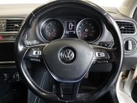 USED 2017 17 VOLKSWAGEN POLO 1.2 TSI BlueMotion Tech Match Edition Hatchback 5dr Petrol Manual Euro 6 (s/s) (90 ps) REALLY NICELY CARED FOR VOLKSWAGEN - COMES WITH A FULL SERVICE HISTORY + SAT NAV VIA MOBILE PHONE + APPLE CARPLAY/ANDROID AUTO + DAB DIGITAL RADIO + BLUETOOTH WITH MEDIA STREAMING + APPS CONTROL / MIRROR LINK + IN CAR ENTERTAINMENT WITH TOUCH SCREEN MEDIA DISPLAY + AIR CONDITIONING + MULTIFUNCTIONAL STEERING WHEEL + ECO STOP START SYSTEM + FRONT AND REAR PARKING SENSORS + AUTOMATIC WIPERS WITH RAIN SENSOR + ELECTRIC HEATED POWER FOLDING DOOR MIRRORS + ELECTRIC WINDOWS + 15 INCH ALLOY WHEELS....
