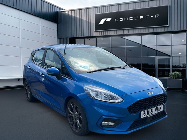 View our Ford Fiesta 1.0T EcoBoost GPF ST-Line Hatchback 5dr Petrol Auto Euro 6 (s/s) (100 ps)