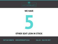 USED 2020 69 SEAT LEON 1.5 TSI EVO FR Black Edition Hatchback 5dr Petrol Manual Euro 6 (s/s) (130 ps) WARRANTY+BREAKDOWN COVER AVAILABLE*
