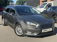 USED 2018 18 FORD FOCUS 1.0T EcoBoost Zetec Edition Estate 5dr Petrol Auto Euro 6 (s/s) (125 ps) APPLE CARPLAY - PARKING SENSOR