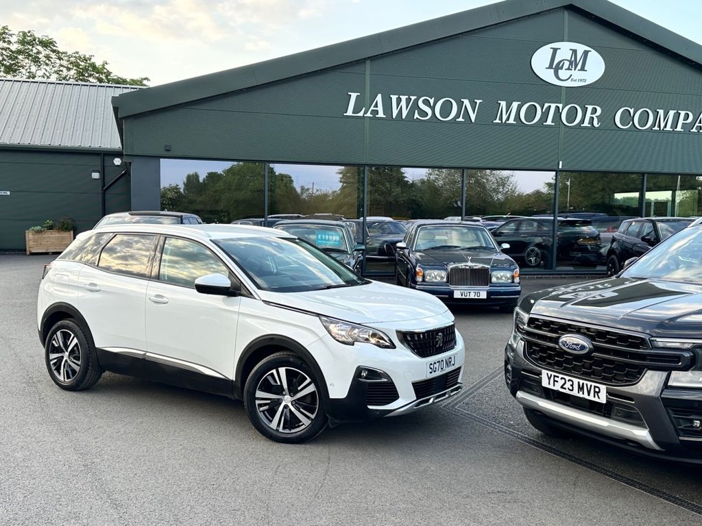 USED 2020 70 PEUGEOT 3008 1.2 PureTech Allure SUV 5dr Petrol Manual Euro 6 (s/s) (130 ps) 