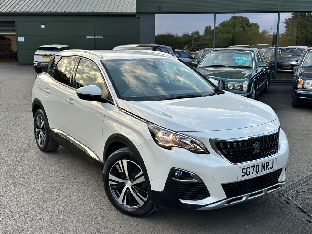 USED 2020 70 PEUGEOT 3008 1.2 PureTech Allure SUV 5dr Petrol Manual Euro 6 (s/s) (130 ps) 