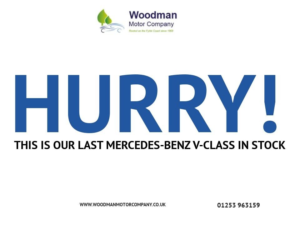 USED 2020 20 MERCEDES-BENZ V-CLASS 2.0 V220d Sport MPV 5dr Diesel G-Tronic+ Euro 6 (s/s) LWB (163 ps) Rear Cam 8 Seats FSH Ex Cond