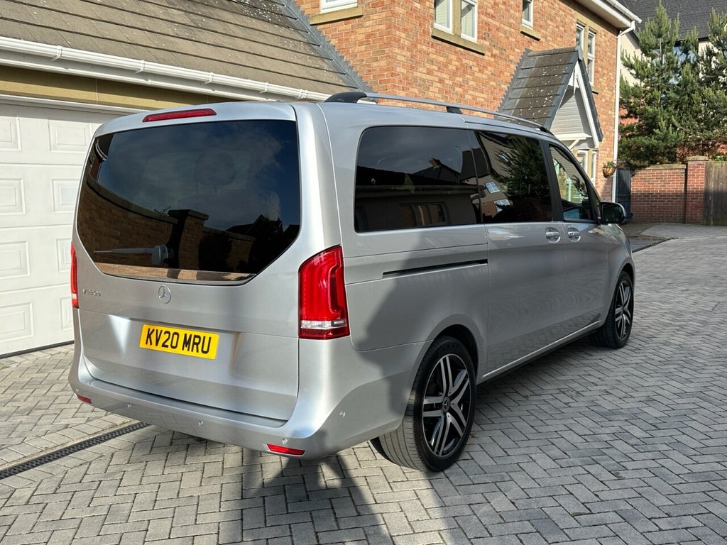 USED 2020 20 MERCEDES-BENZ V-CLASS 2.0 V220d Sport MPV 5dr Diesel G-Tronic+ Euro 6 (s/s) LWB (163 ps) Rear Cam 8 Seats FSH Ex Cond