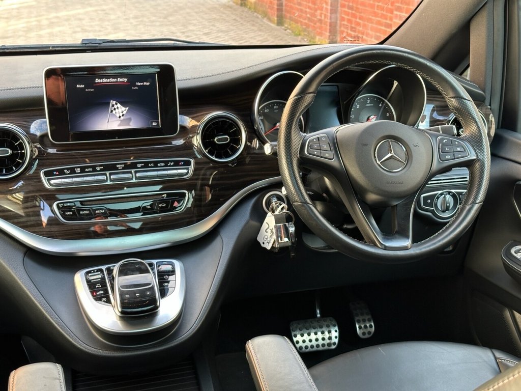 USED 2020 20 MERCEDES-BENZ V-CLASS 2.0 V220d Sport MPV 5dr Diesel G-Tronic+ Euro 6 (s/s) LWB (163 ps) Rear Cam 8 Seats FSH Ex Cond