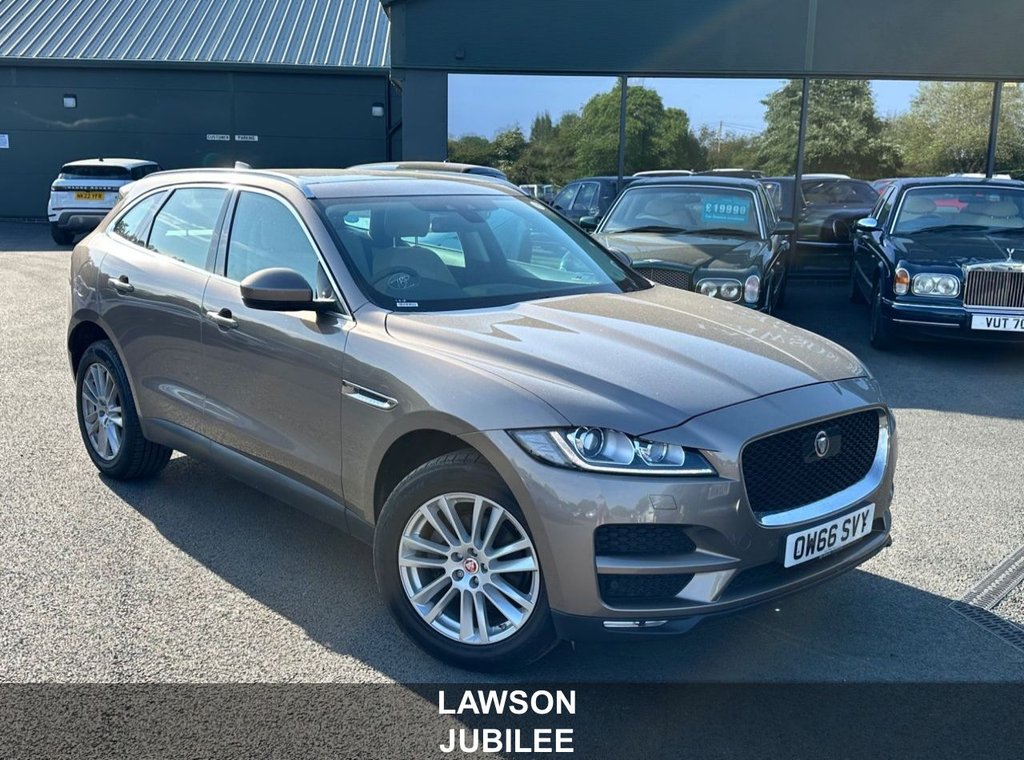 USED 2016 66 JAGUAR F-PACE 2.0 D180 Portfolio SUV 5dr Diesel Auto AWD Euro 6 (s/s) (180 ps) 