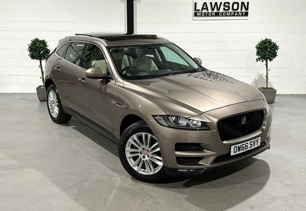 USED 2016 66 JAGUAR F-PACE 2.0 D180 Portfolio SUV 5dr Diesel Auto AWD Euro 6 (s/s) (180 ps) 