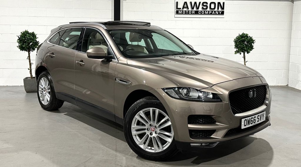 USED 2016 66 JAGUAR F-PACE 2.0 D180 Portfolio SUV 5dr Diesel Auto AWD Euro 6 (s/s) (180 ps) 