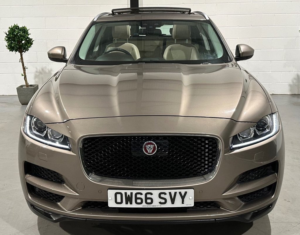 USED 2016 66 JAGUAR F-PACE 2.0 D180 Portfolio SUV 5dr Diesel Auto AWD Euro 6 (s/s) (180 ps) 