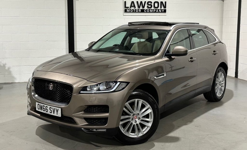 USED 2016 66 JAGUAR F-PACE 2.0 D180 Portfolio SUV 5dr Diesel Auto AWD Euro 6 (s/s) (180 ps) 