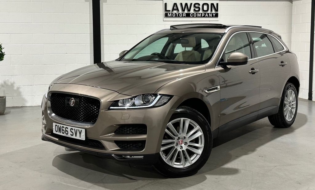 USED 2016 66 JAGUAR F-PACE 2.0 D180 Portfolio SUV 5dr Diesel Auto AWD Euro 6 (s/s) (180 ps) 