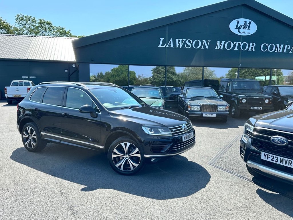 USED 2018 18 VOLKSWAGEN TOUAREG 3.0 TDI V6 R-Line SUV 5dr Diesel Tiptronic 4WD Euro 6 (s/s) (262 ps) 