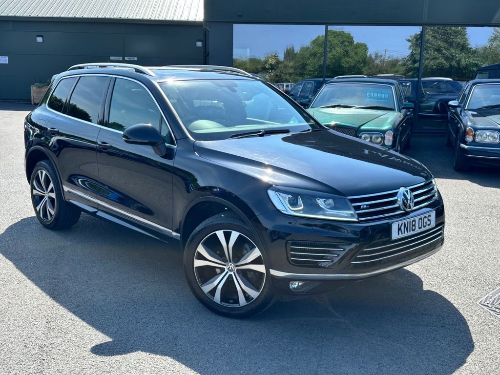 USED 2018 18 VOLKSWAGEN TOUAREG 3.0 TDI V6 R-Line SUV 5dr Diesel Tiptronic 4WD Euro 6 (s/s) (262 ps) 