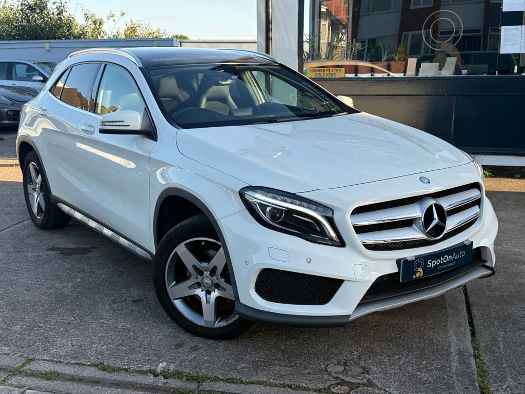USED 2015 65 MERCEDES-BENZ GLA 2.0 GLA250 AMG Line SUV 5dr Petrol 7G-DCT 4MATIC Euro 6 (s/s) (211 ps) AUTO+PAN ROOF+FULL HISTORY