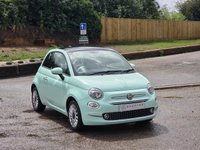 USED 2018 67 FIAT 500 1.2 Lounge Hatchback 3dr Petrol Manual Euro 6 (s/s) (69 bhp) FSH|7"TOUCHSCREEN|NAV|ULEZ