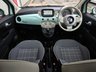 USED 2018 67 FIAT 500 1.2 Lounge Hatchback 3dr Petrol Manual Euro 6 (s/s) (69 bhp) FSH|7"TOUCHSCREEN|NAV|ULEZ