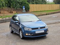 USED 2016 66 VOLKSWAGEN POLO 1.2 TSI BlueMotion Tech Match Hatchback 5dr Petrol Manual Euro 6 (s/s) (90 ps) FSH|AIRCON|6MWARRANTY|ULEZ