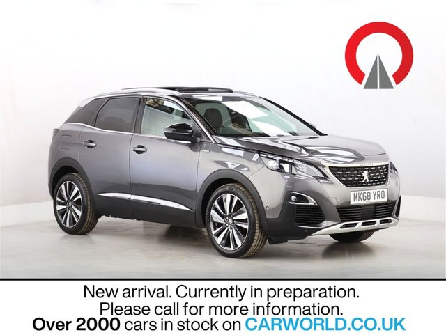 View our Peugeot 3008 1.2 PureTech GT Line SUV 5dr Petrol Manual Euro 6 (s/s) (130 ps)