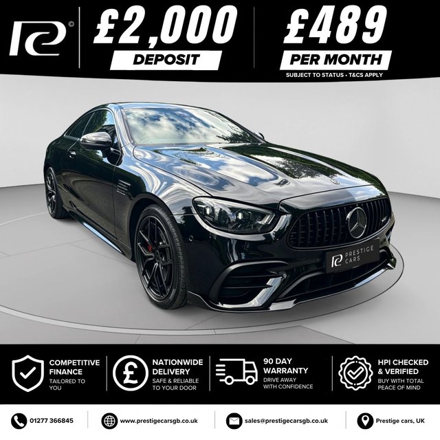 View our MERCEDES-BENZ E-CLASS