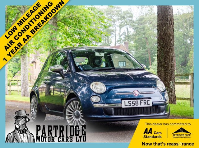 View our Fiat 500 1.2 Lounge Hatchback 3dr Petrol Manual Euro 4 (69 bhp)