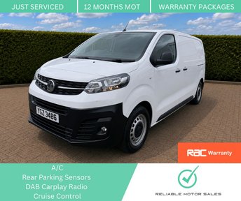 2022 VAUXHALL VIVARO 1.5 Turbo D 2700 Dynamic Panel Van 6dr Diesel Manual L1 H1 Euro 6 (s/s) (120 ps) &pound;9445.00
