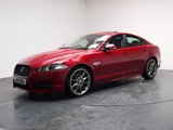 USED 2015 15 JAGUAR XF 2.2d R-Sport Black Saloon 4dr Diesel Auto Euro 5 (s/s) (200 ps) EXCELLENT HISTORY+SUNROOF+HEATED LEATHER