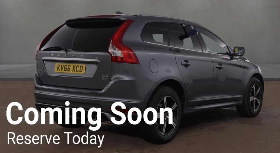 USED 2016 66 VOLVO XC60 2.4 D4 R-Design Lux Nav SUV 5dr Diesel Auto AWD Euro 6 (s/s) (190 ps) 