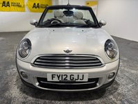 USED 2012 12 MINI CONVERTIBLE 1.6 Cooper D Soho Convertible 2dr Diesel Manual Euro 5 (s/s) (112 ps) &pound;20 Road Tax-Great Economy-DAB Radio
