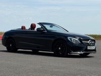 USED 2016 66 MERCEDES-BENZ C CLASS 2.0 C200 AMG Line Cabriolet G-Tronic+ Euro 6 (s/s) 2dr LOW MILES+HEATED SEATS