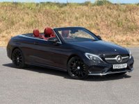 USED 2016 66 MERCEDES-BENZ C CLASS 2.0 C200 AMG Line Cabriolet G-Tronic+ Euro 6 (s/s) 2dr LOW MILES+HEATED SEATS