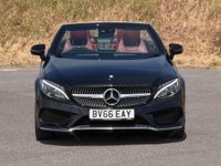 USED 2016 66 MERCEDES-BENZ C CLASS 2.0 C200 AMG Line Cabriolet G-Tronic+ Euro 6 (s/s) 2dr LOW MILES+HEATED SEATS