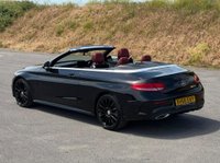 USED 2016 66 MERCEDES-BENZ C CLASS 2.0 C200 AMG Line Cabriolet G-Tronic+ Euro 6 (s/s) 2dr LOW MILES+HEATED SEATS