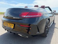 USED 2016 66 MERCEDES-BENZ C CLASS 2.0 C200 AMG Line Cabriolet G-Tronic+ Euro 6 (s/s) 2dr LOW MILES+HEATED SEATS