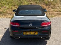USED 2016 66 MERCEDES-BENZ C CLASS 2.0 C200 AMG Line Cabriolet G-Tronic+ Euro 6 (s/s) 2dr LOW MILES+HEATED SEATS