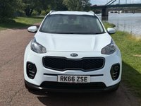 USED 2016 66 KIA SPORTAGE 2.0 CRDi KX-3 SUV 5dr Diesel Auto AWD Euro 6 (134 bhp) **CRUISE CONTROL**SAT NAV**FULL LEATHER HEATED SEATS**