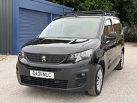USED 2021 21 PEUGEOT PARTNER 1.5 BlueHDi 1000 Professional Standard Panel Van 5dr Diesel Manual SWB Euro 6 (100 bhp) 