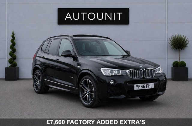 View our BMW X3 3.0 35d M Sport SUV 5dr Diesel Auto xDrive Euro 6 (s/s) (313 ps)