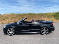 USED 2019 19 AUDI S3 2.0 TFSI Cabriolet 2dr Petrol S Tronic quattro Euro 6 (s/s) (300 ps) PARK PILOT - B&O STEREO PACKAGE - CRUISE CONTROL - HEATED SEATS - COCKPIT NAVIGATION - FOLDING MIRRORS