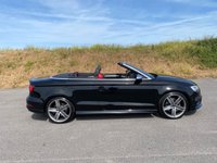 USED 2019 19 AUDI S3 2.0 TFSI Cabriolet 2dr Petrol S Tronic quattro Euro 6 (s/s) (300 ps) PARK PILOT - B&O STEREO PACKAGE - CRUISE CONTROL - HEATED SEATS - COCKPIT NAVIGATION - FOLDING MIRRORS
